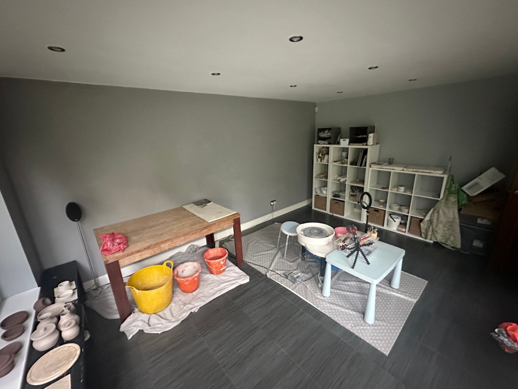 New pottery studio
