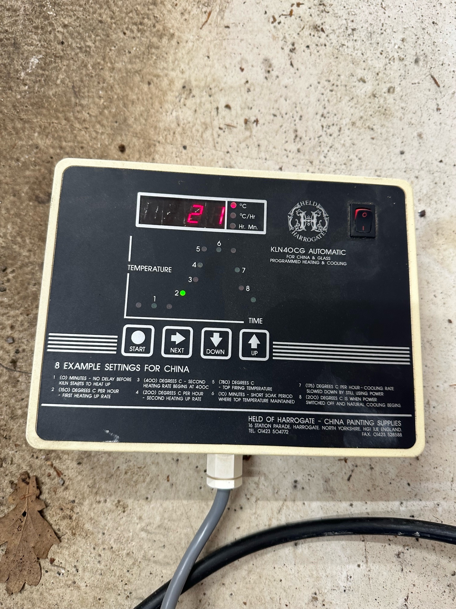 Help with my kiln